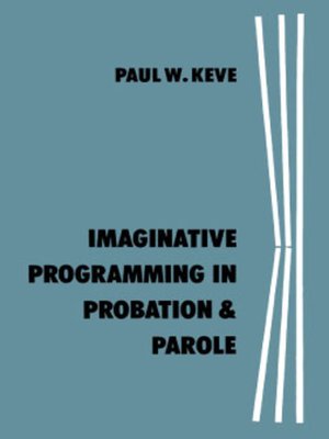 cover image of Imaginative Programming in Probation and Parole